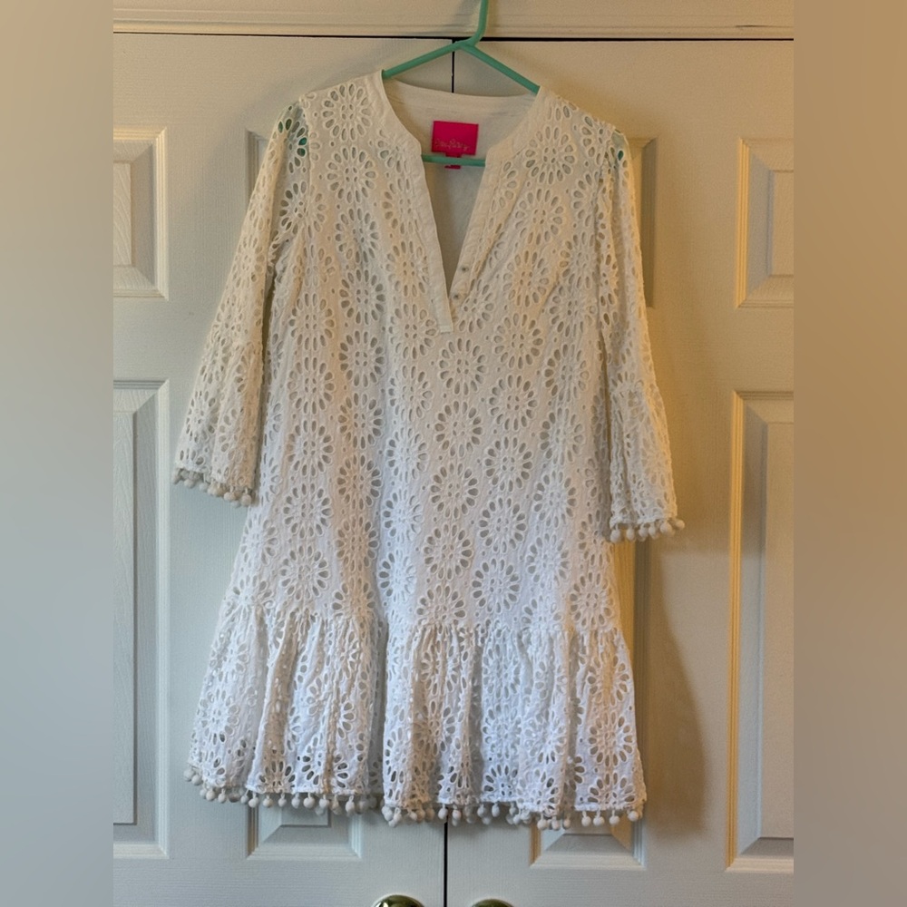 Lilly Pulitzer White eyelet dress